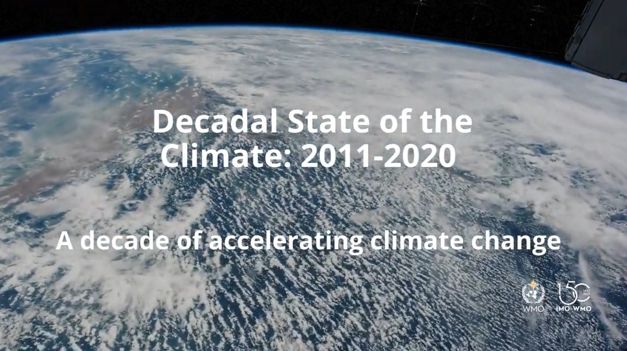  Παγκόσμιος Μετεωρολογικός Οργανισμός: Έρευνα διαπιστώνει την επιτάχυνση της κλιματικής αλλαγής τη δεκαετία 2011-’20