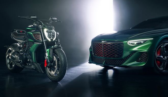  Η Ducati των 55 χιλιάδων ευρώ αντλεί την έμπνευσή της από τη Bentley Batur
