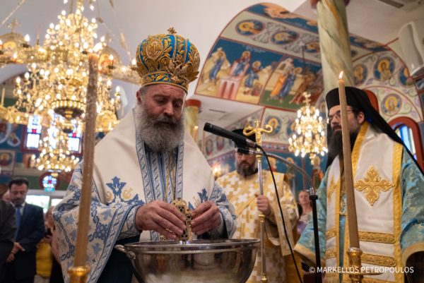  Αγιασμός των υδάτων στη Μελβούρνη από τον Αρχιεπίσκοπο Αυστραλίας Μακάριο