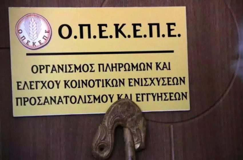  ΟΠΕΚΕΠΕ: Ανοιχτή η πλατφόρμα για τις διορθώσεις της Ενιαίας Αίτησης Ενίσχυσης για το 2023