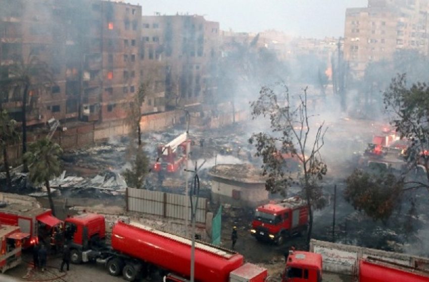  Αίγυπτος: Το κινηματογραφικό στούντιο Αλ Αχράμ καταστράφηκε από πυρκαγιά – Ήταν ένα  από τα πιο παλιά στον αραβικό κόσμο