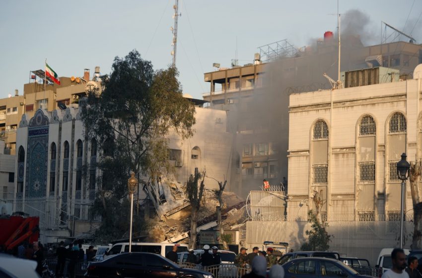  Ισραηλινό πλήγμα στο προξενείο του Ιράν στη Δαμασκό: Νεκρός διοικητής των Φρουρών της Επανάστασης — Η απάντηση θα είναι σκληρή, λέει η Τεχεράνη