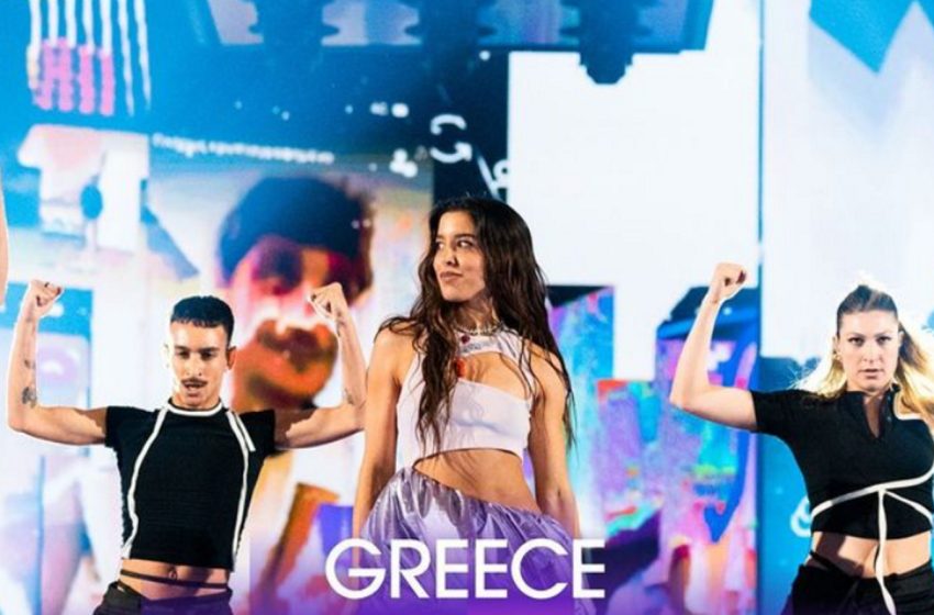  Eurovision 2024: Η Μαρίνα Σάττι στην πρώτη πρόβα της Ελλάδας