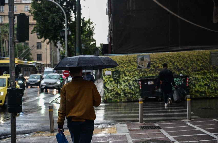  Βροχές και καταιγίδες στο μεγαλύτερο μέρος της χώρας – Πού θα σημειωθεί επεισόδιο βροχόπτωσης κατηγορίας 3