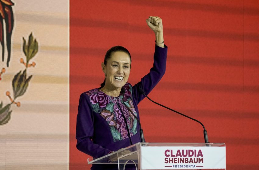  Μεξικό: Προς εκλογικό θρίαμβο οδεύει η κεντροαριστερή υποψήφια Κλάουδια Σέινμπαουμ