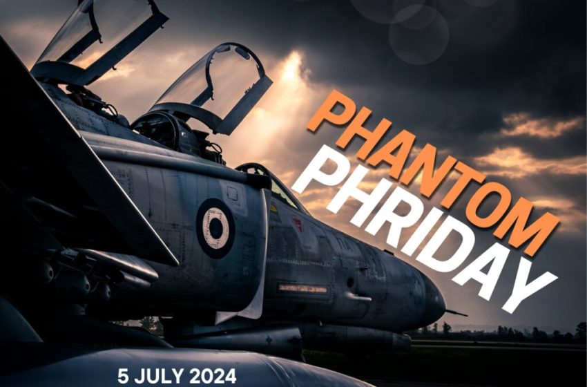  «Phantom Phriday» στις 5 Ιουλίου στην Ανδραβίδα για τα 50 χρόνια παρουσίας των F-4 στην Πολεμική Αεροπορία