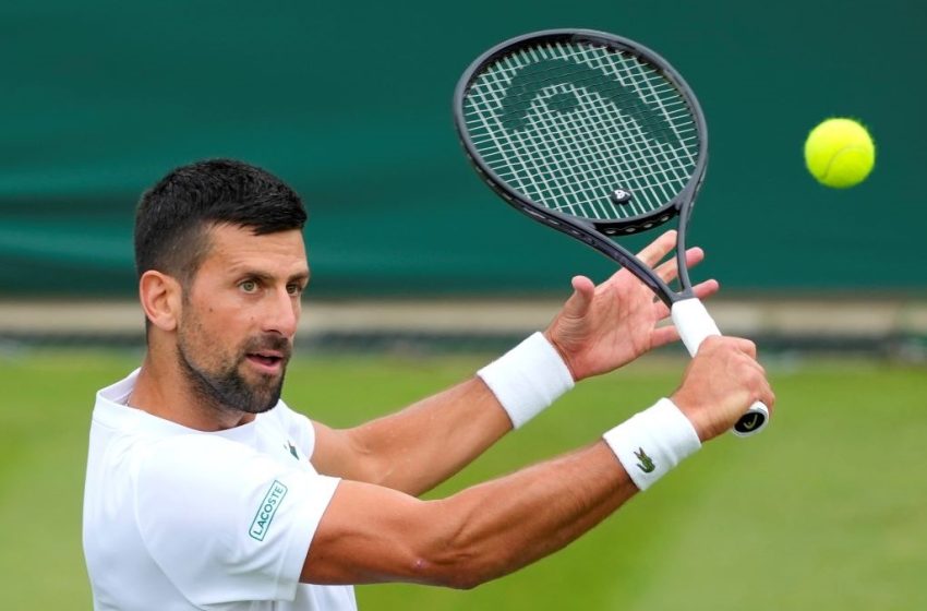  Wimbledon: Προπόνηση με… μικρόφωνα για Τζόκοβιτς, Αλκαράθ, Σίνερ και Μεντβέντεφ (video)