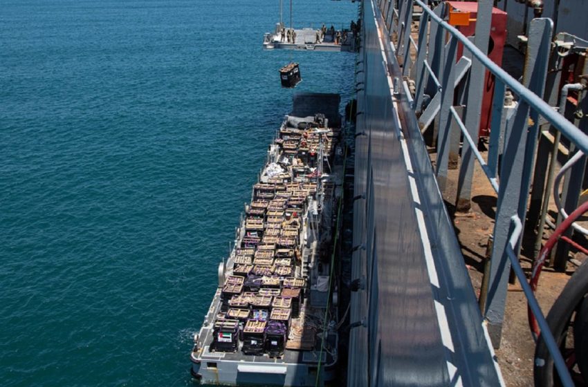  Γάζα: Η αμερικανική προβλήτα για την παράδοση της βοήθειας ρυμουλκήθηκε ξανά στο λιμάνι της Ασντόντ