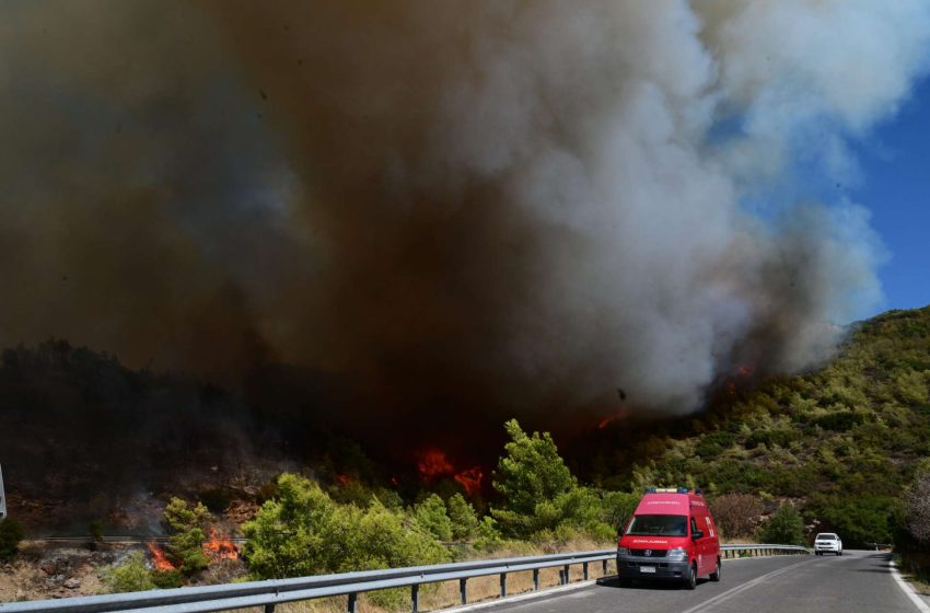  Φωτιά στην Αττική: Οκτώ ασθενείς με αναπνευστικά προβλήματα σε νοσοκομεία – Σε πλήρη επιχειρησιακή ετοιμότητα το ΕΚΑΒ