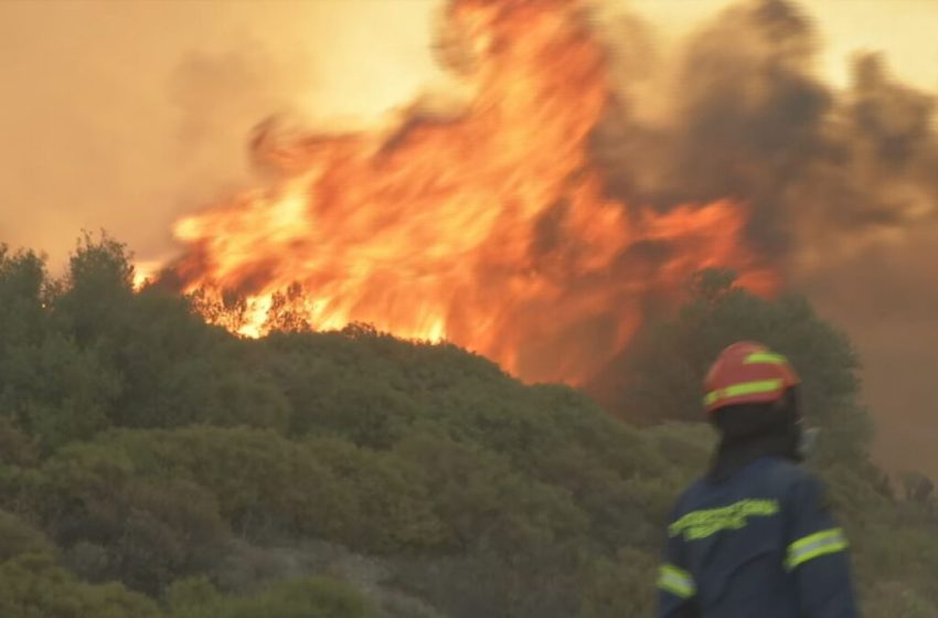  Πολύ υψηλός κίνδυνος πυρκαγιάς κατηγορία κινδύνου 4 για αύριο Σάββατο – Ο χάρτης πρόβλεψης