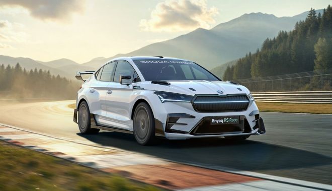  Skoda Enyaq RS Race: Ένα ηλεκτρικό SUV με αγωνιστικά “γονίδια” από το WRC