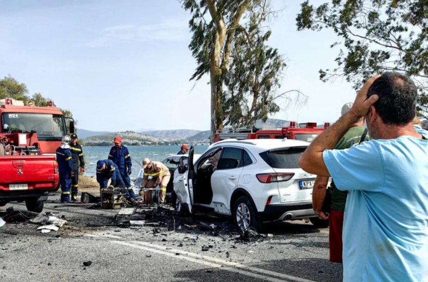  Βίντεο από τη μοιραία σύγκρουση έξω από το βενζινάδικο – Με 170 χλμ έτρεχε το ΙΧ που σκότωσε την 37χρονη μητέρα