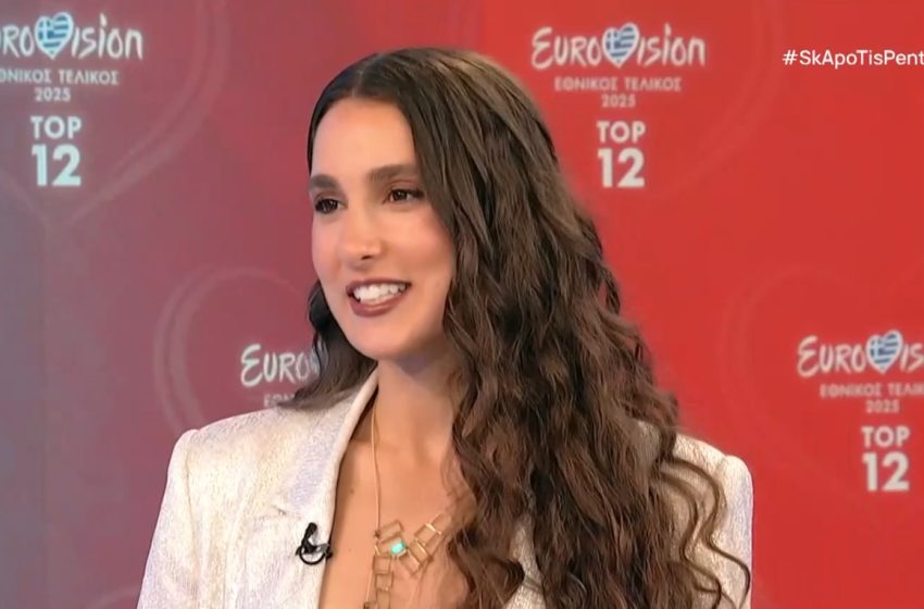  Eurovision 2025 – Evangelia: «Προσπαθώ εδώ και τρία χρόνια να πάω στον διαγωνισμό»