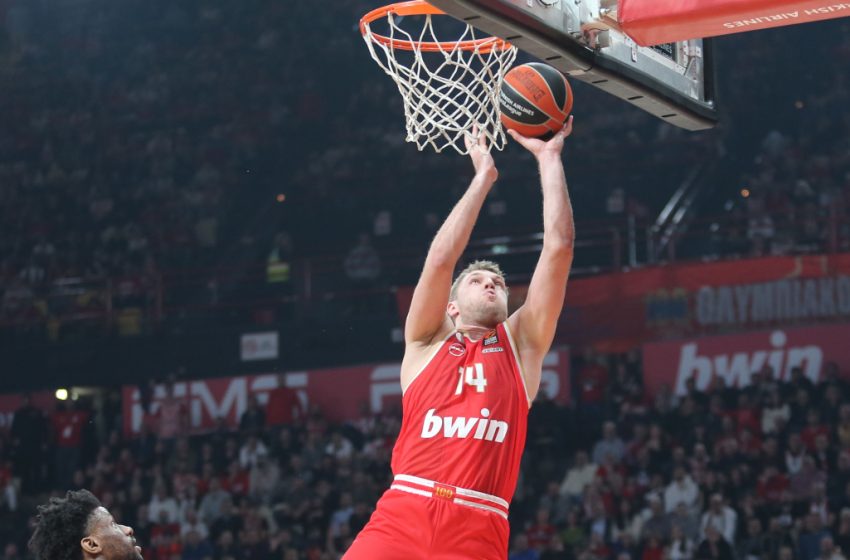  MVP της Euroleague για τον Ιανουαρίου ο Βεζένκοφ