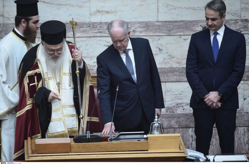  Κ. Μητσοτάκης για ορκωμοσία Κ. Τασούλα: Είμαι βέβαιος ότι θα ανταποκριθεί επάξια στα καθήκοντά του